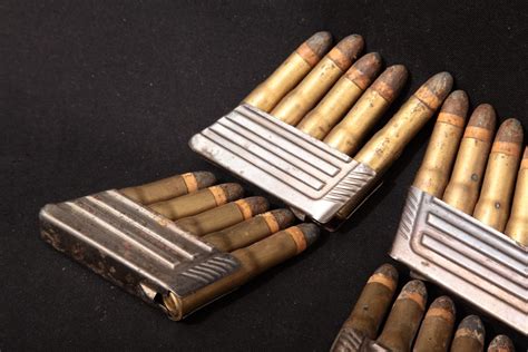 mm mannlicher vintage ammunition   clips mm austrian