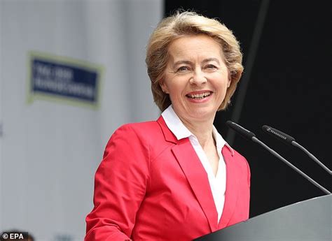 German Defence Minister Ursula Von Der Leyen Nominated To