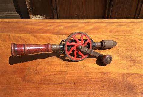 antique hand drill etsy antiques drill antique iron