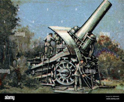 premiere guerre mondiale le canon allemand la grosse bertha dicke