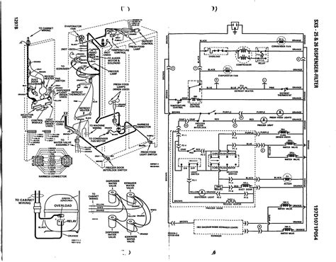 wiring diagram  ge refrigerator wiring diagram image