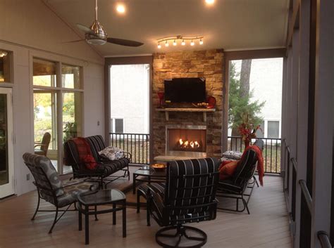 Outdoor Fireplace For Your Porch Or Deck