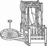 Arkwright Spinning Machine Wheel Clipart Axle Jenny Etc Large Gif Usf Edu Stronger Produced Thread Than Which Tiff Resolution sketch template