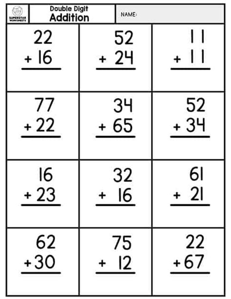 single digit addition  regrouping worksheets day