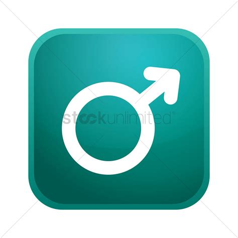 Male Gender Icon Vector Image 1994644 Stockunlimited