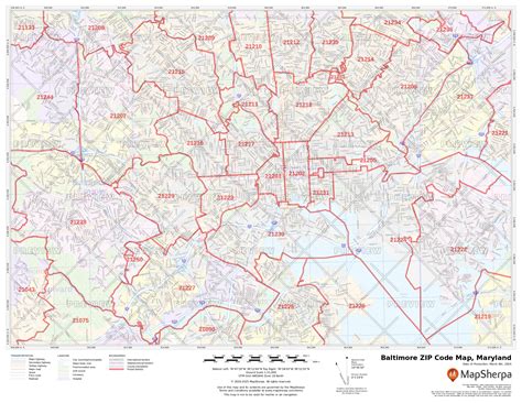 Baltimore City Zip Code Map Maps For You