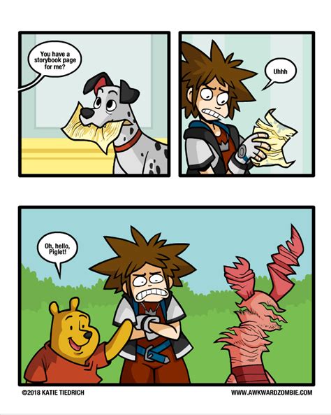 Awkward Zombie Feeling Torn Kingdom Hearts Kingdom Hearts Meme