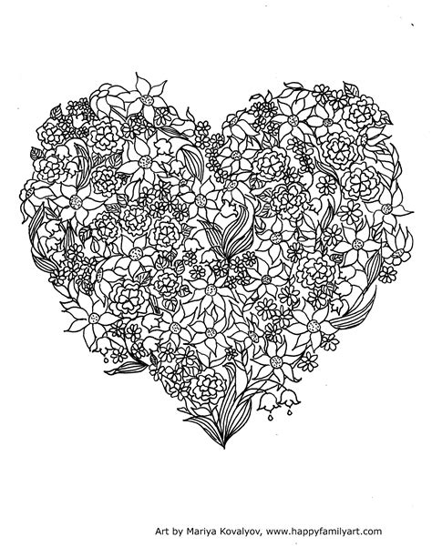 printable valentines day coloring pages  craftily