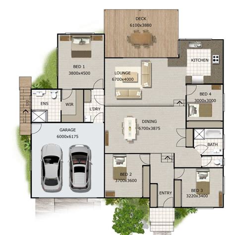 kr split level  bedroom garage   preliminary house plans home modern modern