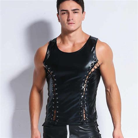 Male Sexy Exotic Tanks Gay Erotic Lingerie Men Sex Party Costume Adult