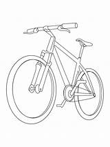 Bike Mountain Colouring Coloringpage Ca Pages Bicycles Colour Check Category sketch template