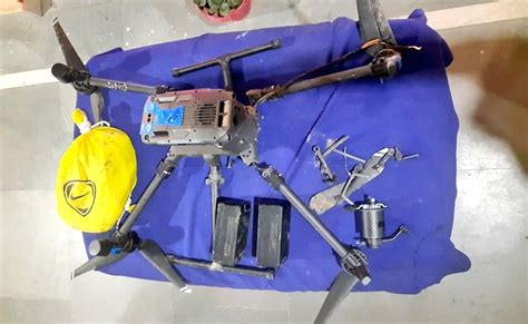 punjab police rolls  drone emergency response system  pathankot