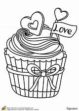 Coloring Ice Cream Pages Cupcake Cake Adult Printable Cupcakes Colorier Books Colouring Sheets Kids Et Drawing Food Kiezen Bord Afkomstig sketch template