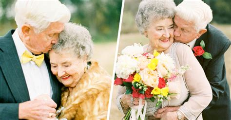 abuelitos se toman sesión de fotos por su 63 aniversario