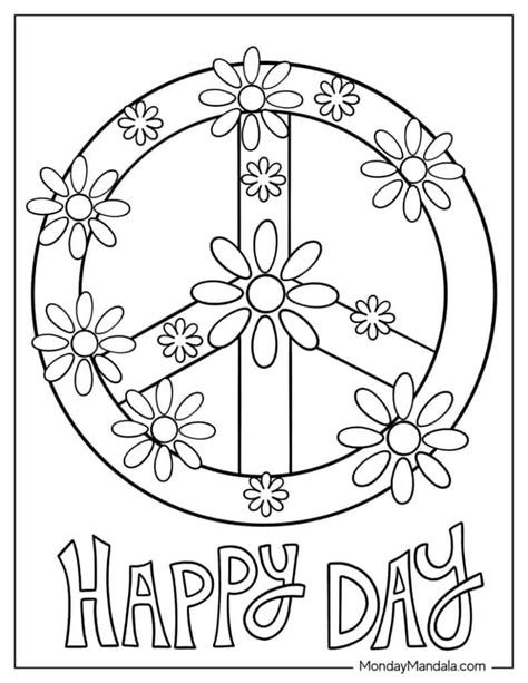 coloring pages peace home design ideas