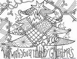 Christmas Coloring Intricate Pages Getcolorings Getdrawings Mediafire sketch template