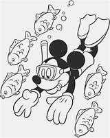 Mickey Mouse Mergulhando Peixinhos Micky Buceando Dibujosparacolorear Clubhouse Pato Kleurplaten Mousse Tudodesenhos Mergulho Kolorowanek Pintarcolorear Barbacoa Bego sketch template