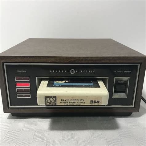 G E Ta556b Stereo 8 Track Player Vintage 1970s Stereo Vintage 1970s