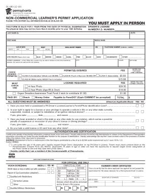 pa permit physical form  complete  ease airslate signnow