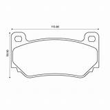 Pads Mintex Brake Racing sketch template