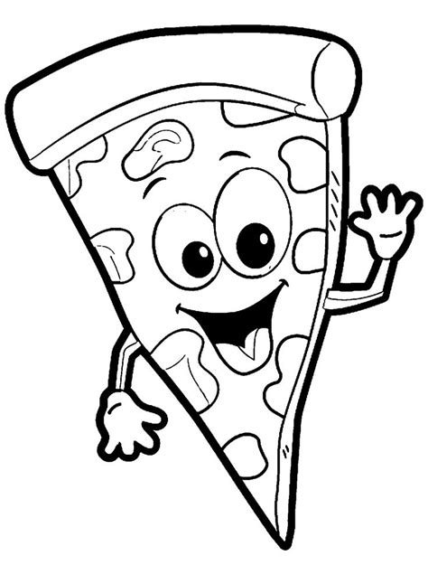 pizza coloring pages wecoloringpagecom kids printable coloring
