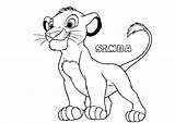 Nala Lion King Coloring Pages Getcolorings Color sketch template
