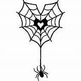 Spider Web Drawing Heart Tattoo Clipart Designs Tattoos Halloween Aesthetic Man Knee Webs Dumielauxepices Cool Drawings Drawn Clip Homecoming Custom sketch template