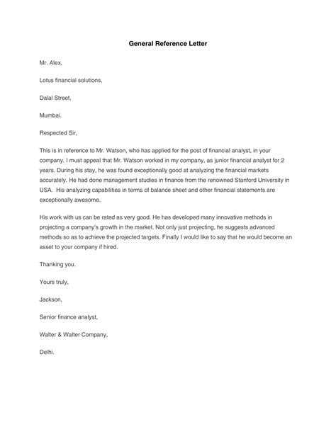 sample character reference letter  court  letter template
