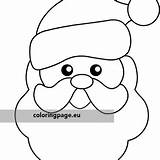 Claus Christmas Coloringpage sketch template