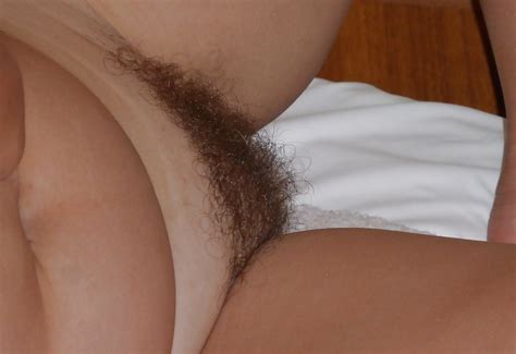 Hairy Cunt My Wife Peeks Out From Under Her Panties 24