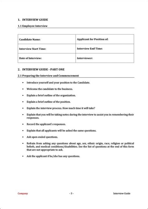 blank interview template archives digital documents direct templates