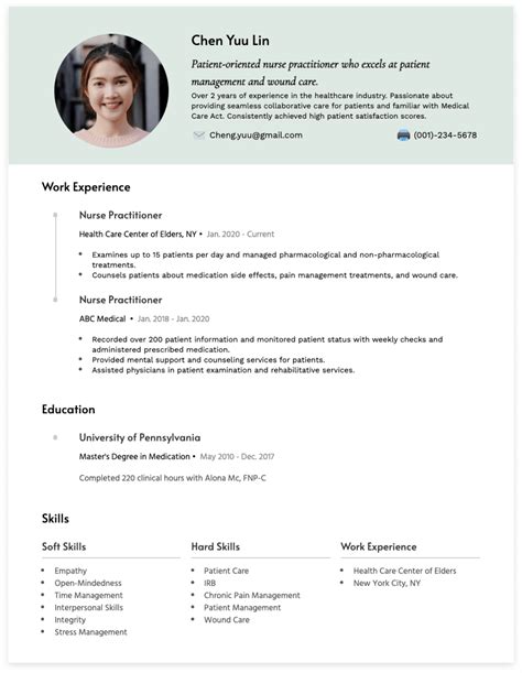 nurse practitioner resume writing guide examples templates