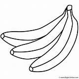 Bananas Fruits Ables Bigactivities sketch template