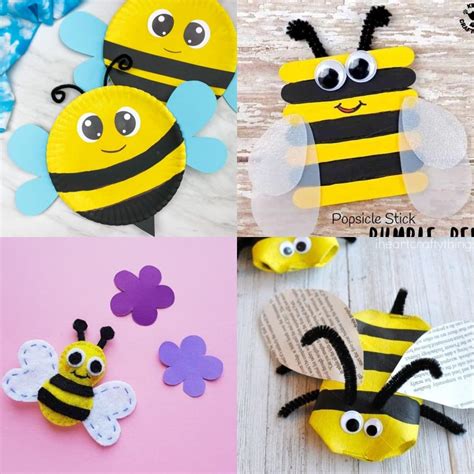 bee crafts  kids   craftsy hacks