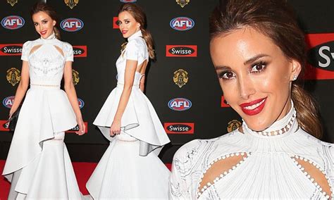 rebecca judd at the brownlows in unusual lilac gown by j aton couture