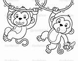 Macaco Desenho sketch template