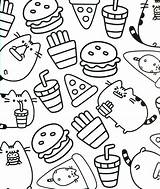 Pusheen Coloring Pages Cat Book Printable Sheets Food Kids Color Print Books Getdrawings Adult Cute Színez Colouring Pizza Unicorn Entitlementtrap sketch template