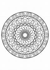 Mandalas Geeksvgs Gratuit Coloriages Adultes Report sketch template