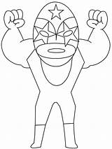 Coloring Mexico Pages Wrestling Mexican Printable Lucha Kids Colouring Libra Folk Libre Print Wr7 Mayo Cinco Color Luca Activities Popular sketch template