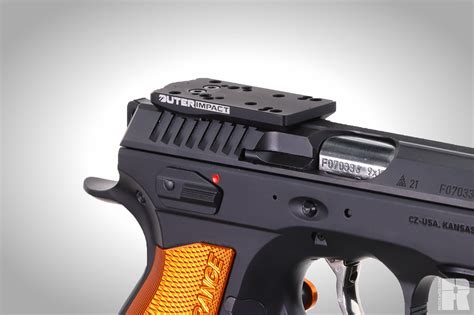 outerimpact releases cz shadow  mrds plate adapter recoil