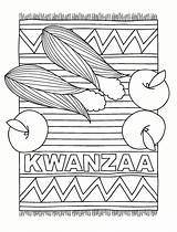 Kwanzaa Coloring Pages Printable December Holiday Kids Colouring Crafts Holidays Kinara Printables Rug Activities Candles School Preschool Sheets Color Template sketch template