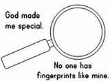 Fingerprint Preschool Lessons Printables Magnifying Makinglearningfun Gene Curriculum Designlooter sketch template