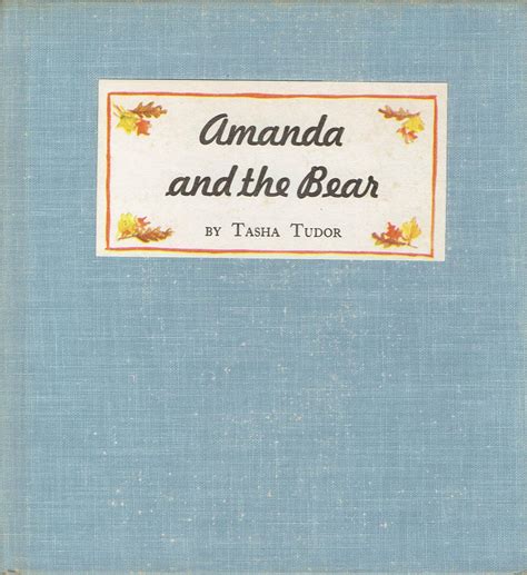 amanda and the bear by tudor tasha fine hardcover 1951 1st edition