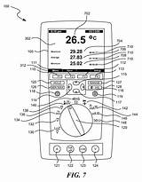 Symbols Electrical Drawing Sketchup Patents Template Multimeter Digital sketch template