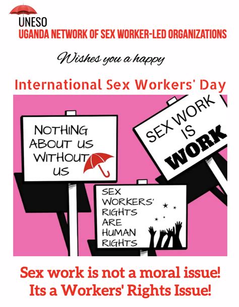 Statement On The International Sex Workers Day June 2 2022