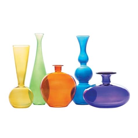 Shop Art And Artifact Colorful Modern Glass Vases Collection
