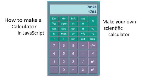 calculator  javascript build  calculator  javascript youtube