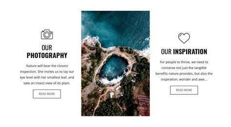 drone photography website template