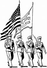 Coloring Pages Veterans Military Kids Veteran Forces Armed Color Guard Drawing Remembrance Sheet Printable Soldiers Drawings Print Soldier Clipart Clip sketch template