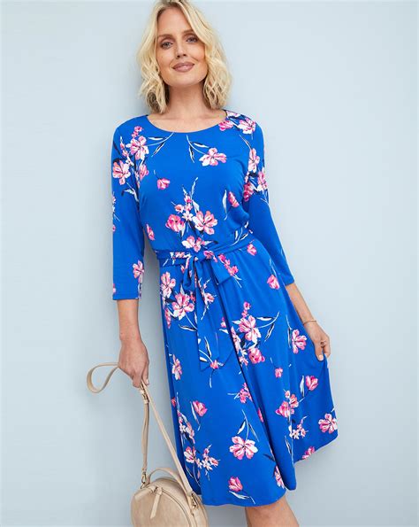 julipa jersey print dress   williams